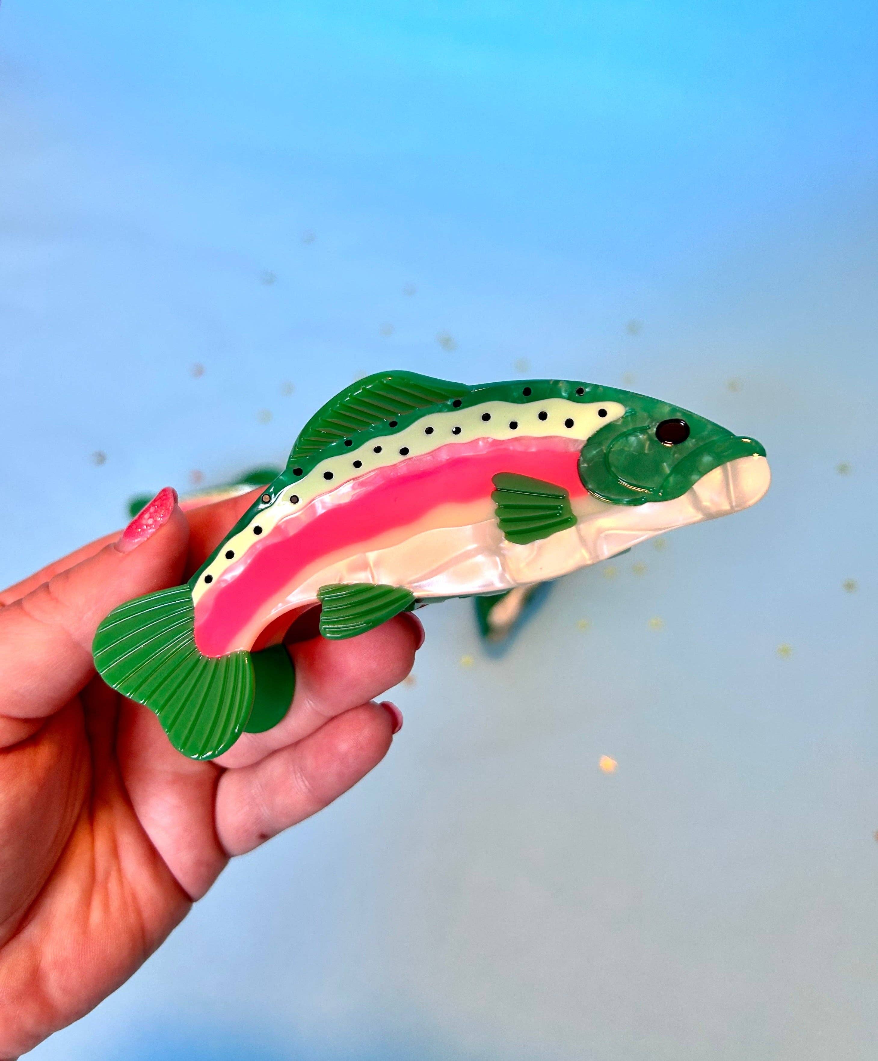 Rainbow Trout Hair Claw - Image 4