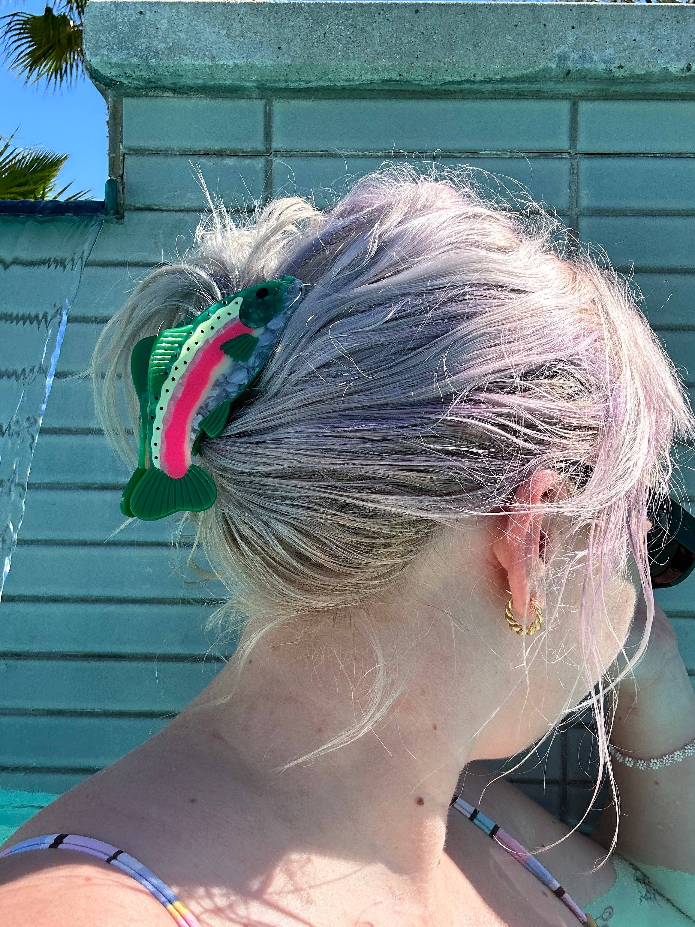 Rainbow Trout Hair Claw - Image 5