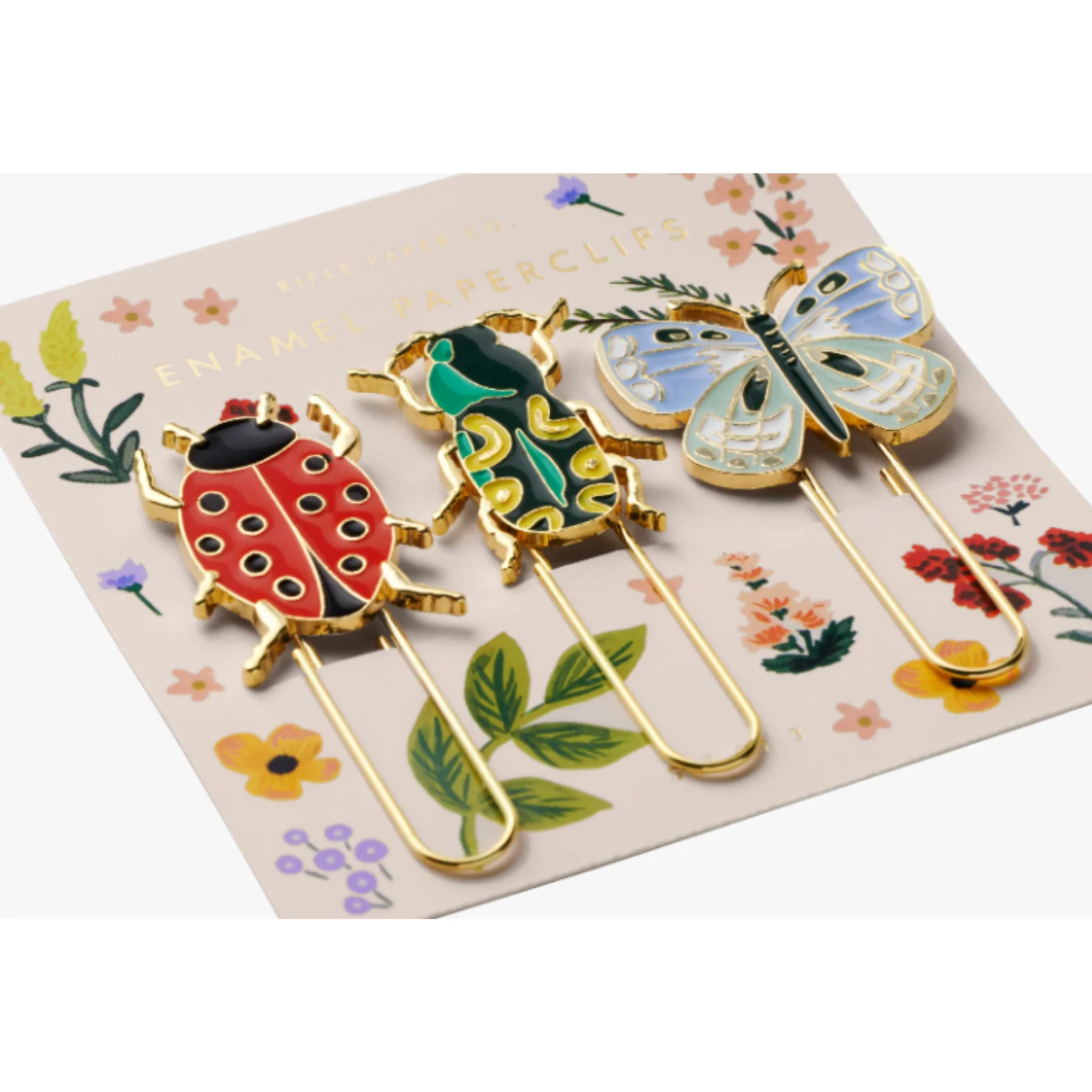 Rifle Paper Co. Enamel Paperclip Set - Curio