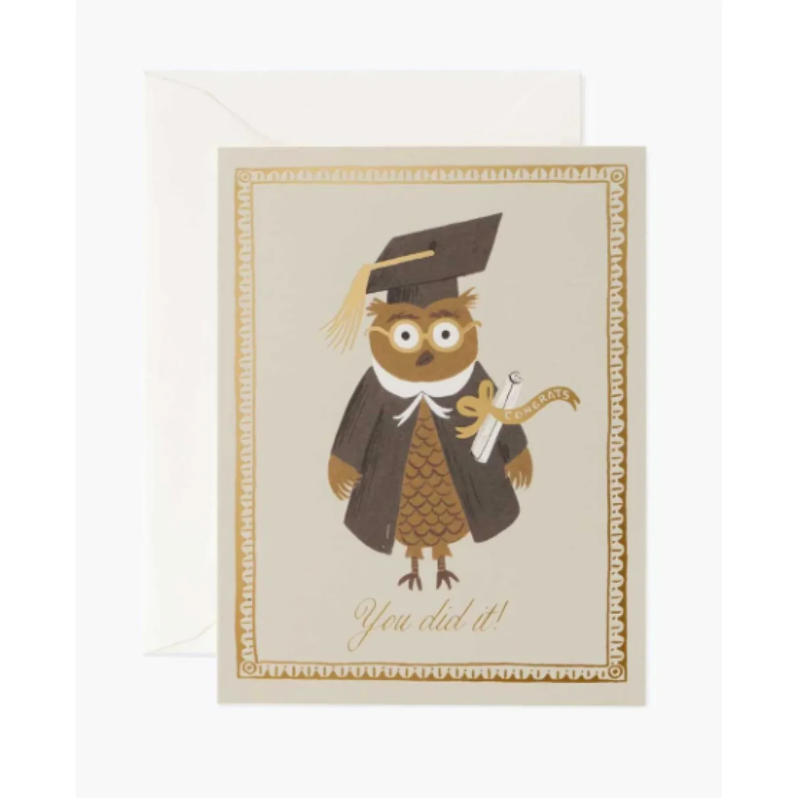 Rifle Paper Co. Graduation Card - Owl You Did It!