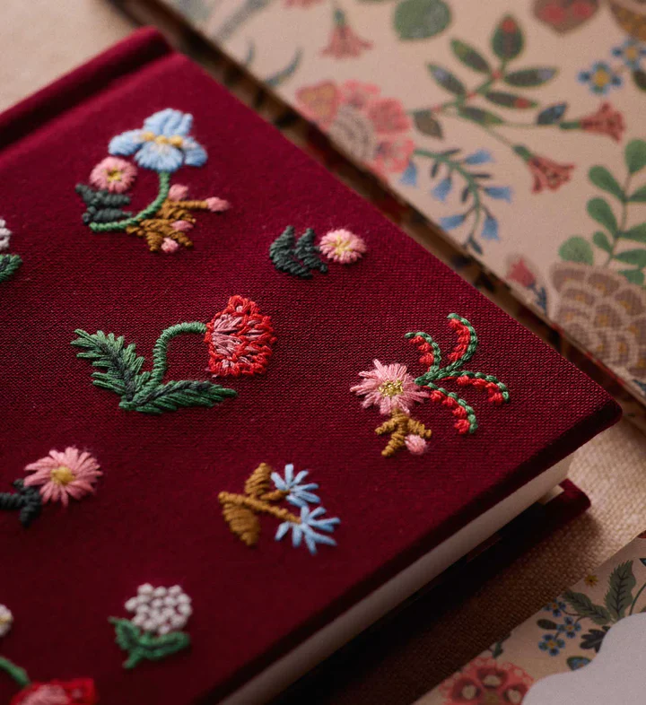 Rifle Paper Co. Mini Embroidered Journal - Gracie