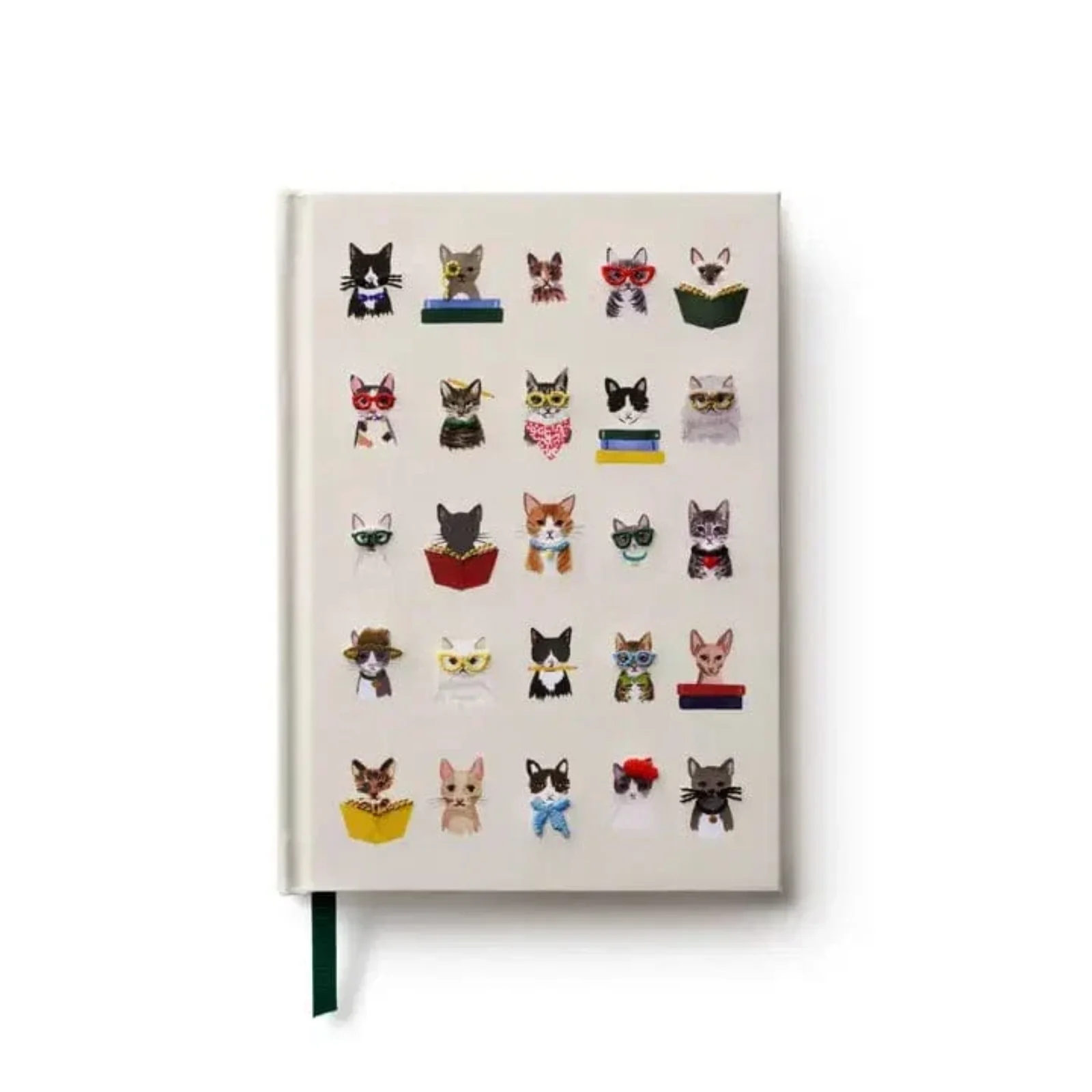 Rifle Paper Co. Studious Cats Embroidered Journal - Image 2