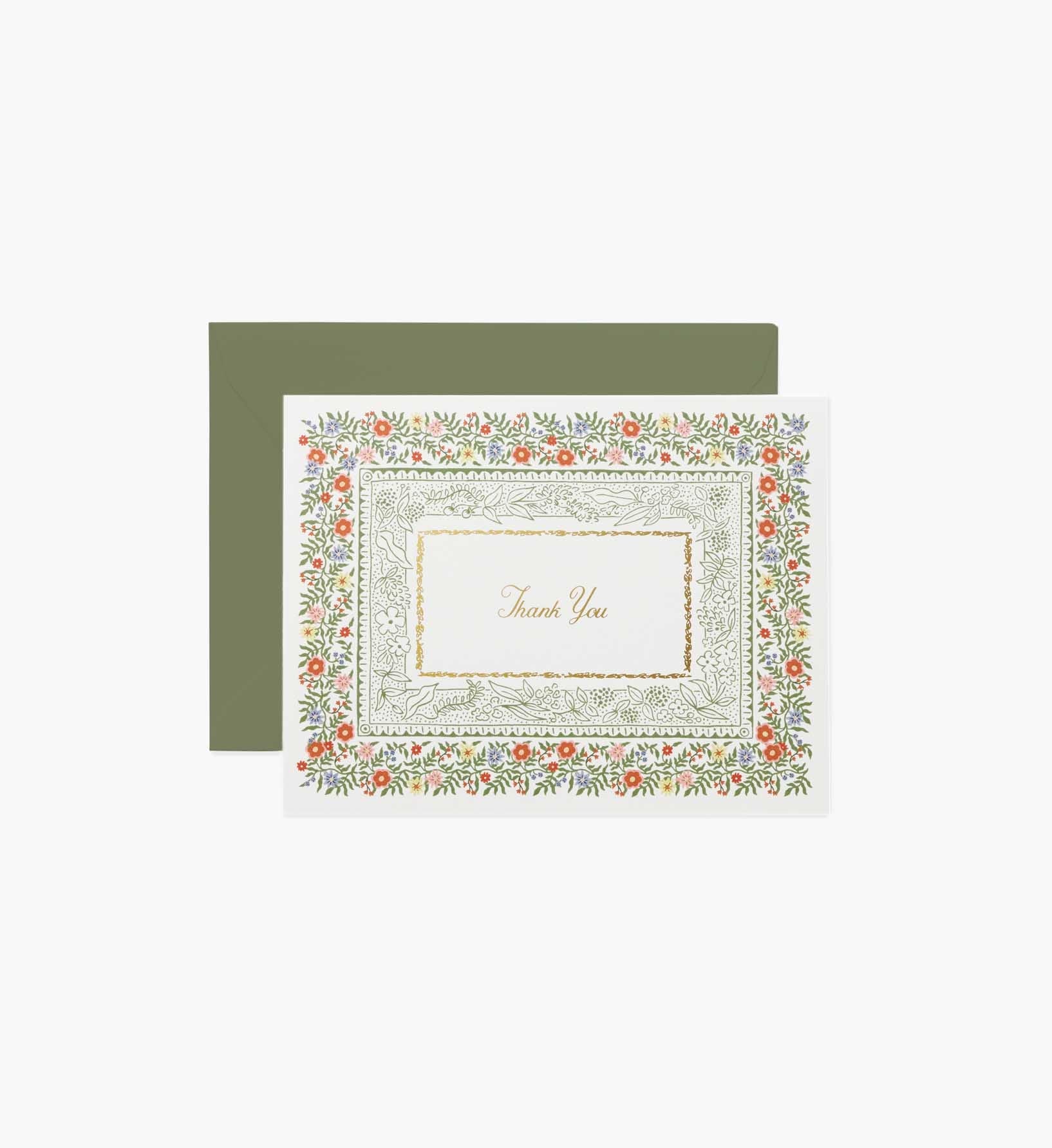 Rifle Paper Co. Thank You Card Boxed Set - Rosette