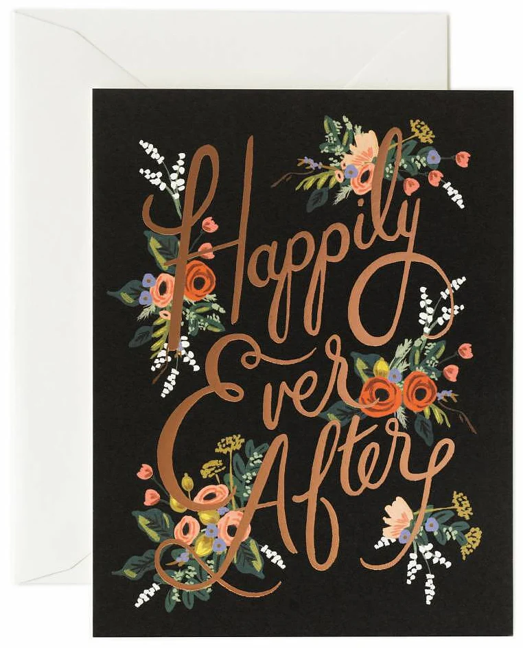 Rifle Paper Co. Wedding Card - Eternal Happily Ever After