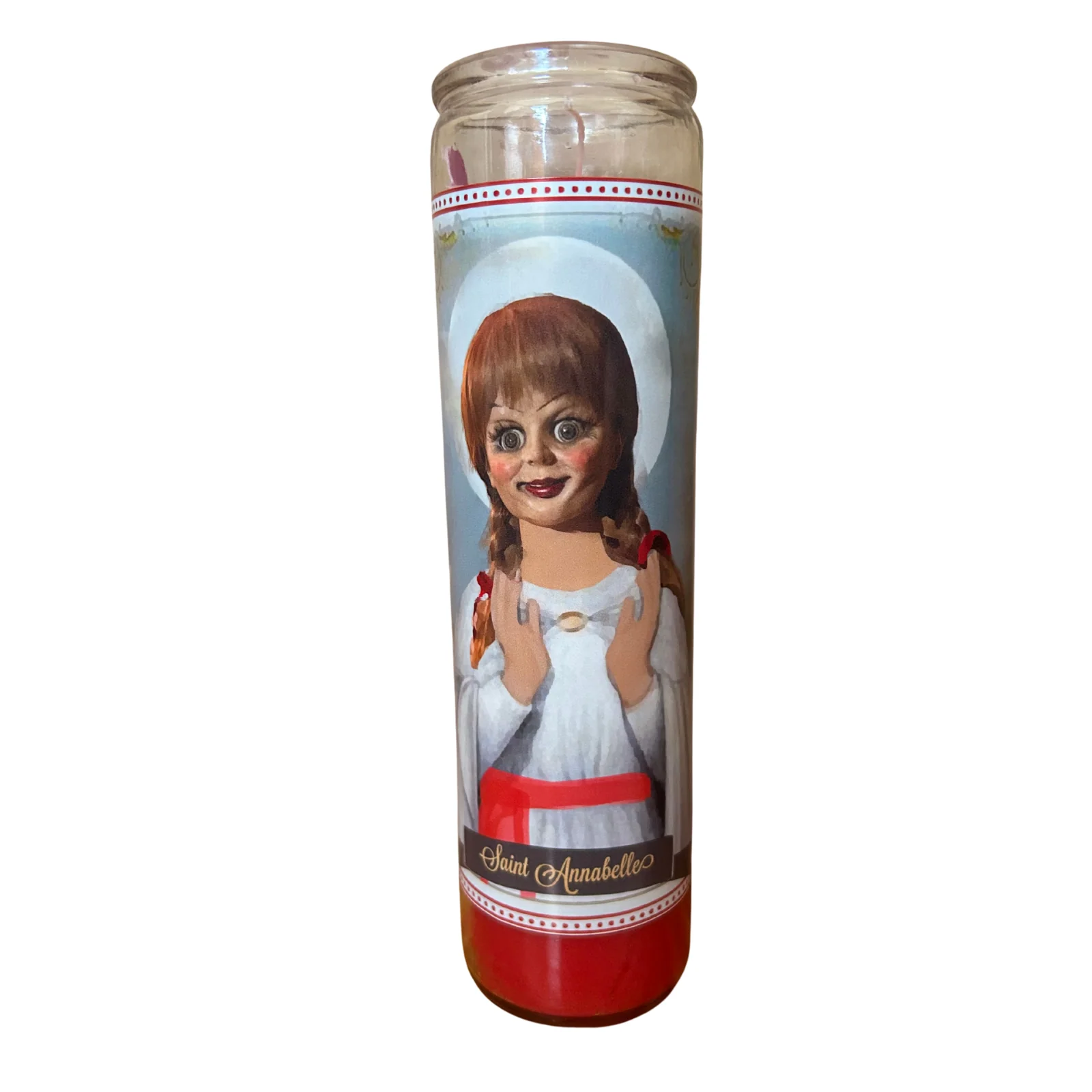 Saint Candle Halloween Annabelle