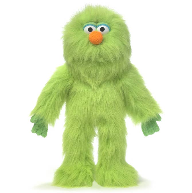 Silly Puppets 14" Monster - Green
