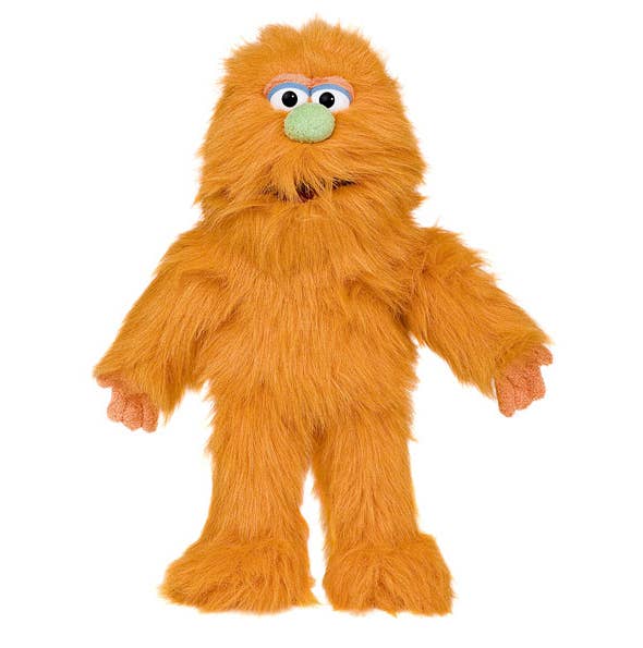 Silly Puppets 14" Monster - Orange