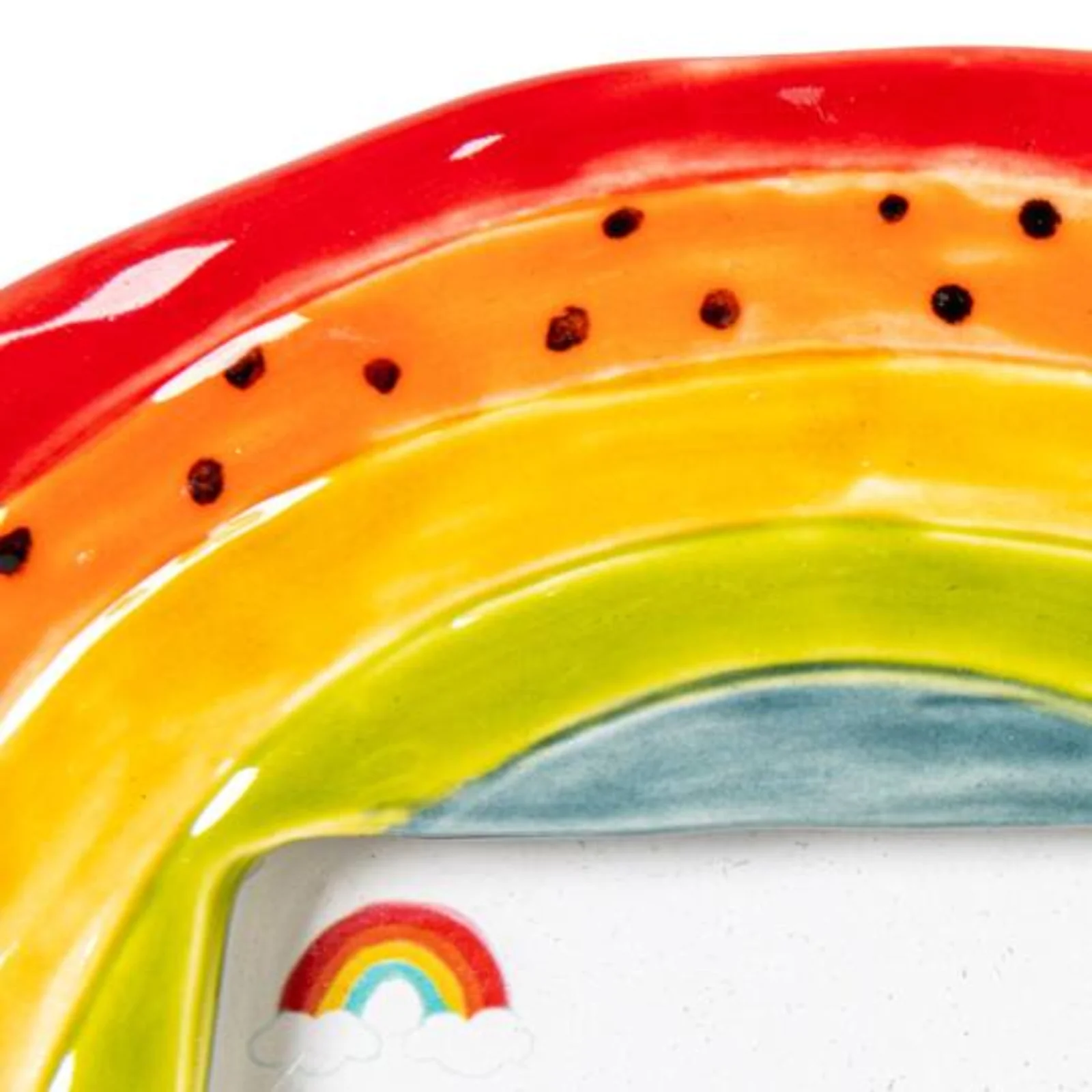 Stoneware Rainbow Shaped Photo Frame - Image 2