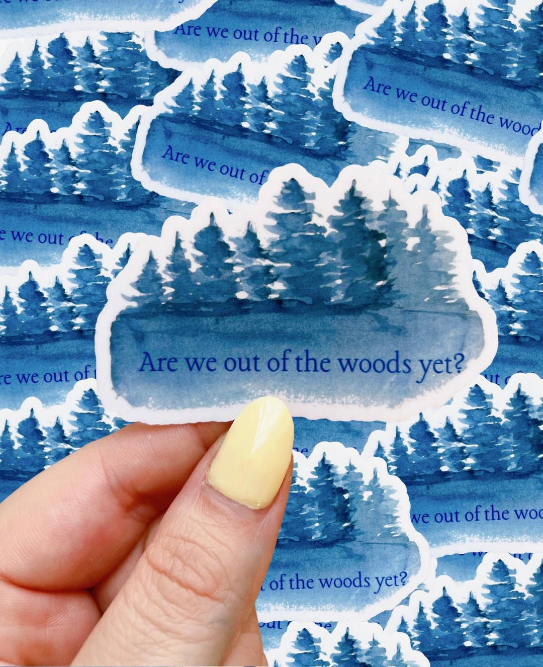 TS Inspired Out of the Woods Sticker