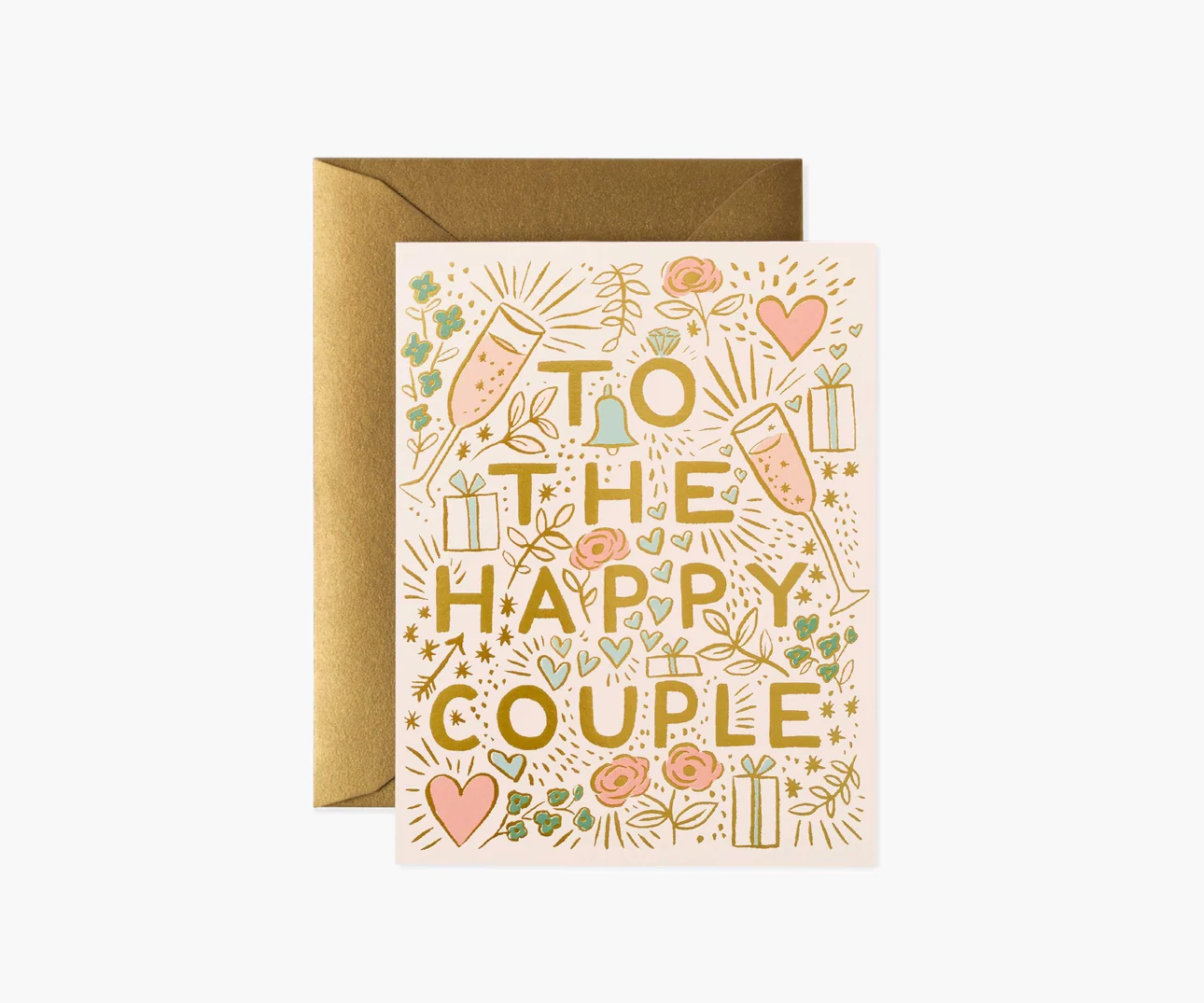 Rile Paper Co. Wedding Card - To the Happy Couple
