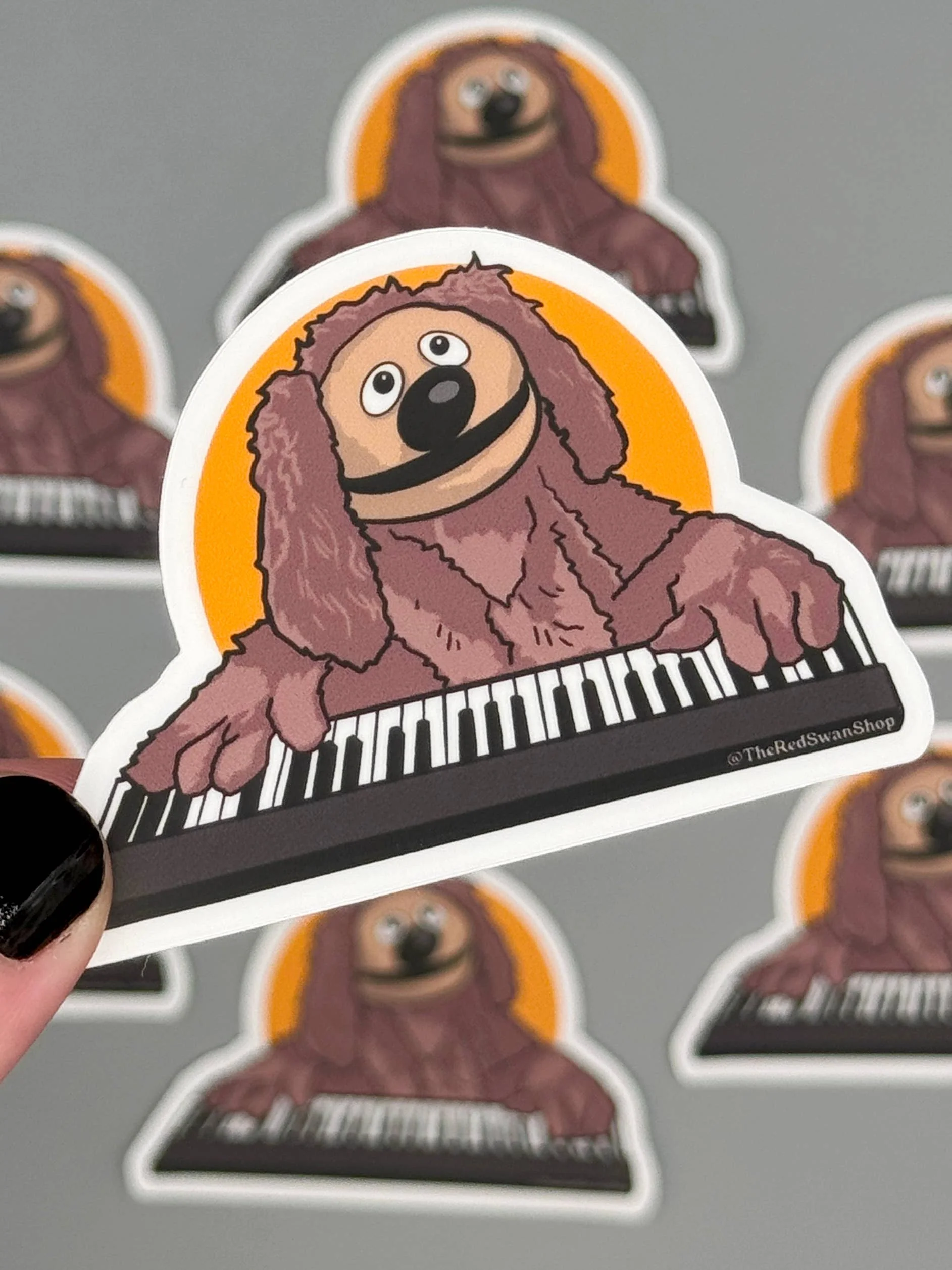 The Muppets Sticker - Rowlf