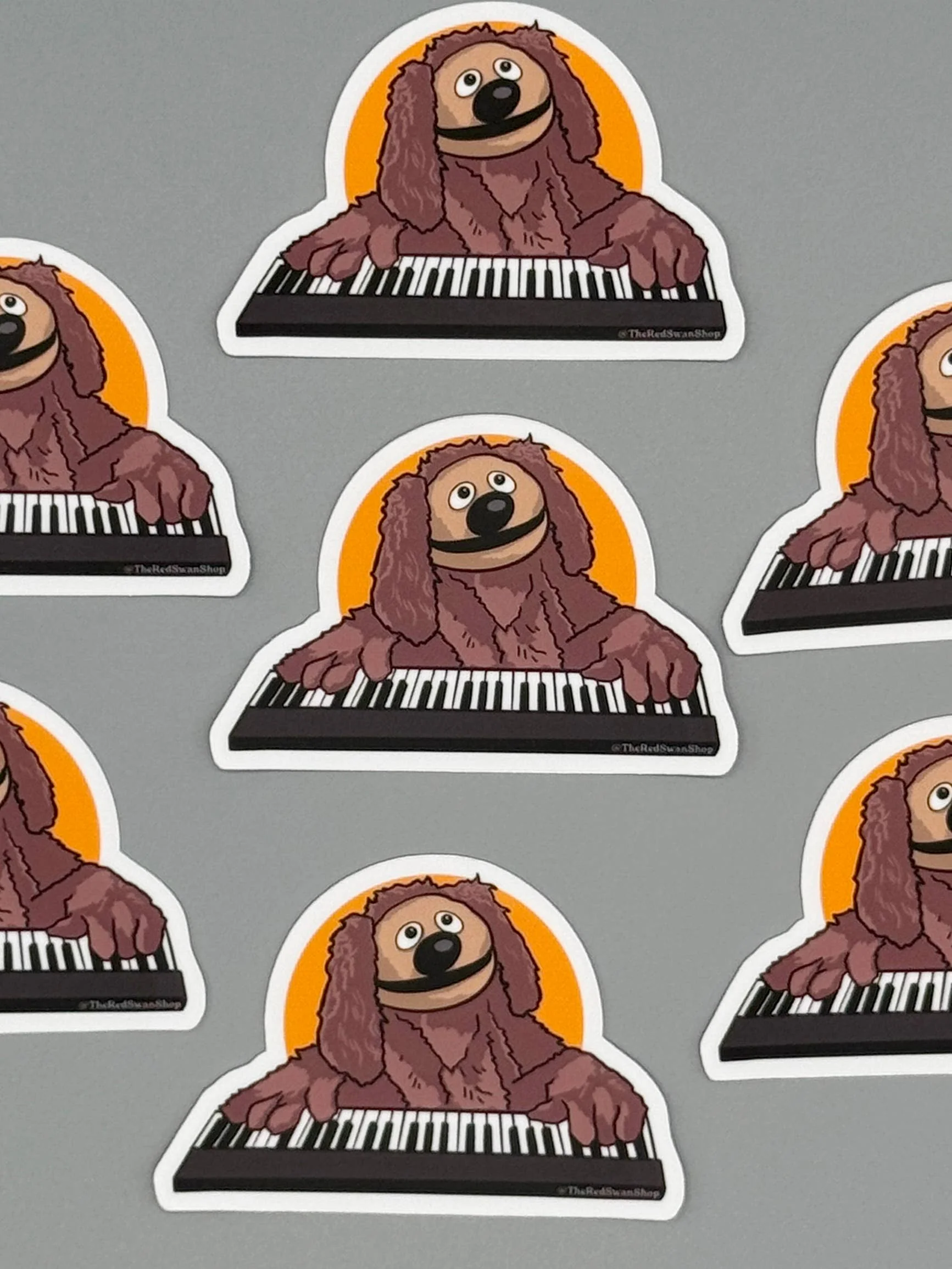 The Muppets Sticker - Rowlf - Image 3