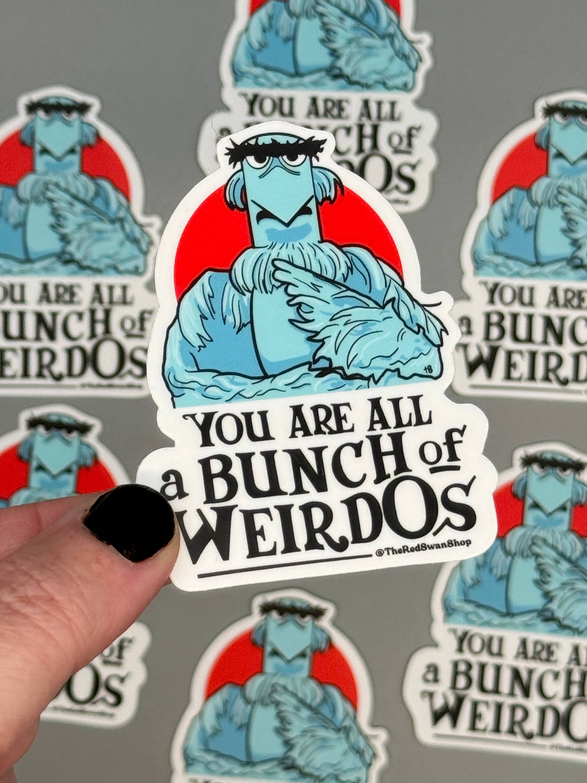 The Muppets Sticker - Sam Eagle