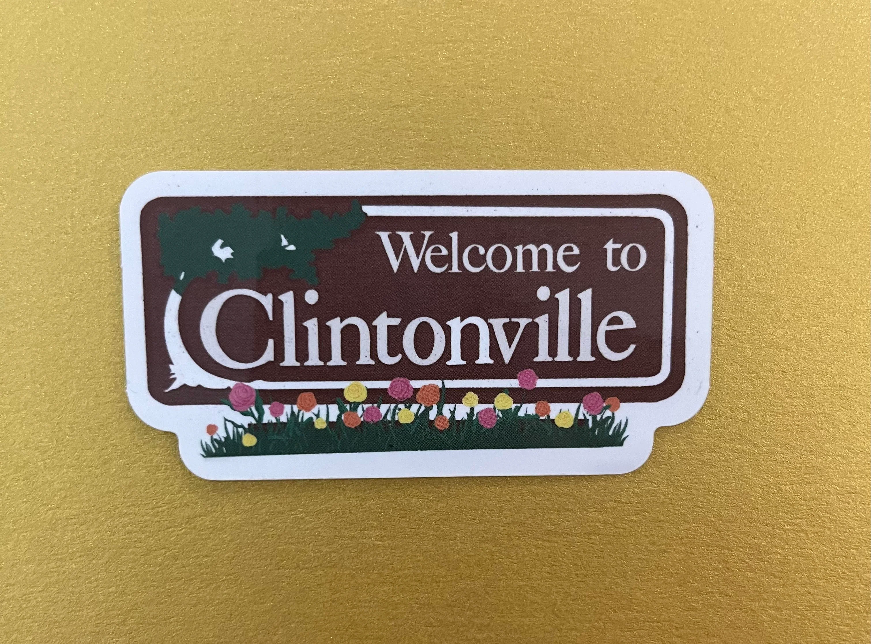 Welcome to Clintonville Sticker