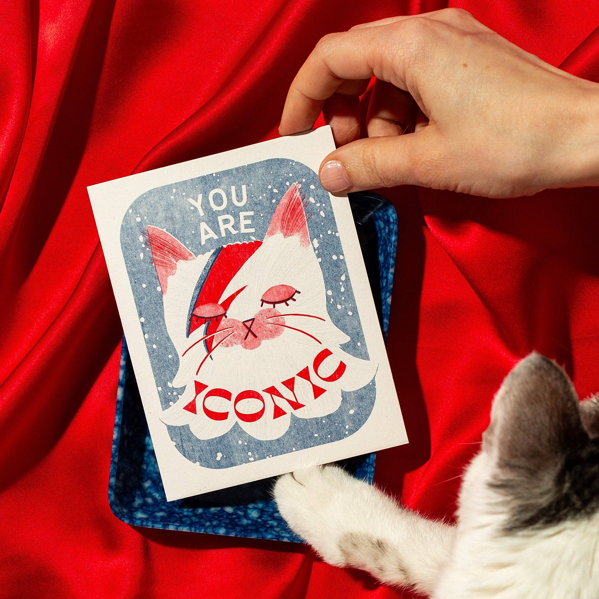 You Are Iconic - Risograph Friendship Card - Image 3