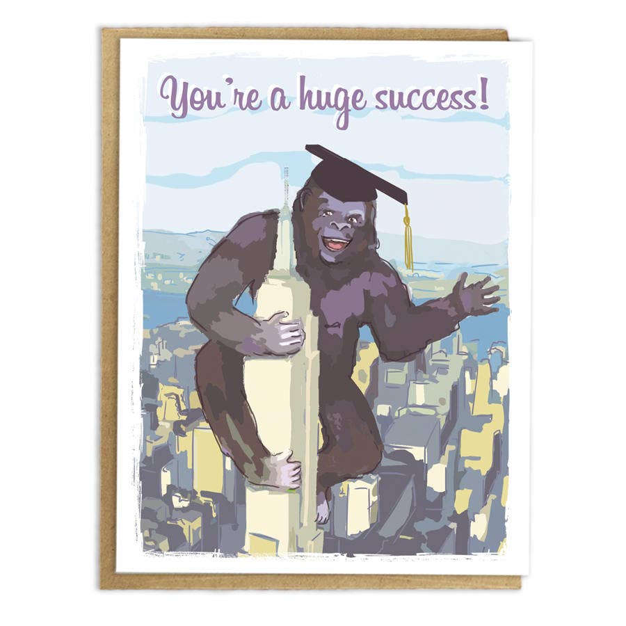 You're a Huge Success Graduation Card